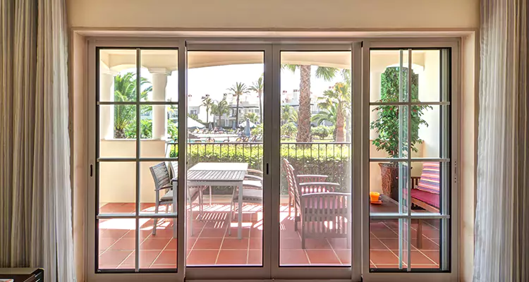 Double French Doors Interior Repair in Palm Beach Gardens, FL