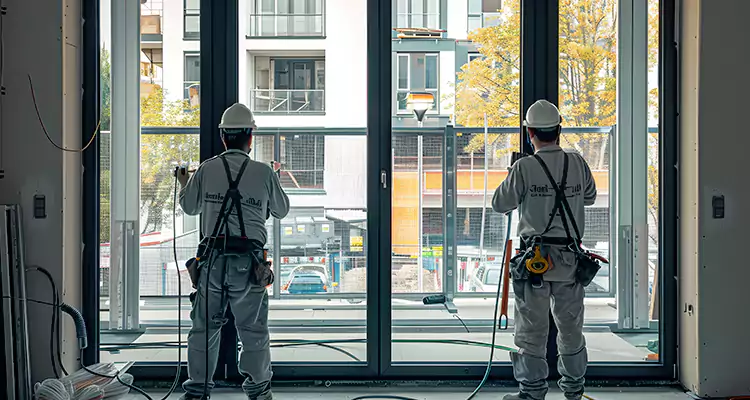 French Glass Panel Doors Repair in Palm Beach Gardens, FL