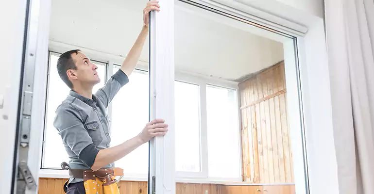 Aluminum Storefront Door Repair in Palm Beach Gardens, FL